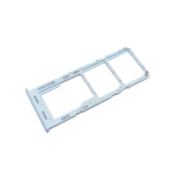 Single SIM Holder Outside Samsung Galaxy A23 Two SIM+MicroSD Cards Blue